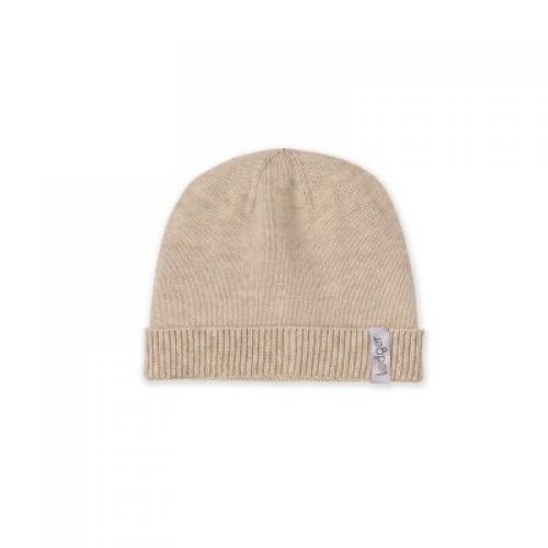 LODGER Čepička Merino Beige 0 - 6 měsíců