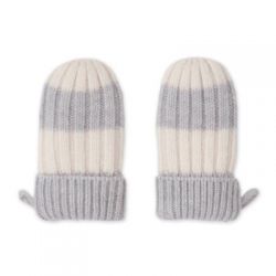 LODGER Rukavice Stripe Merino Storm vel. 0 - 12 měsíců