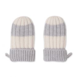 LODGER Rukavice Stripe Merino Storm vel. 0 - 12 měsíců
