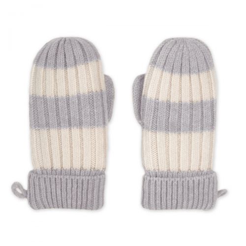 LODGER Rukavice Stripe Merino Storm vel. 1 - 2 roky