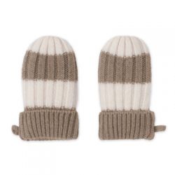 LODGER Rukavice Stripe Merino Buffalo vel. 0 - 12 měsíců