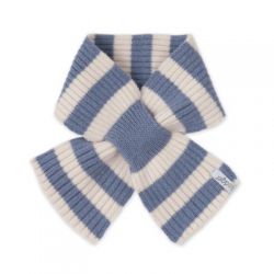 LODGER Šála Stripe Merino Stone