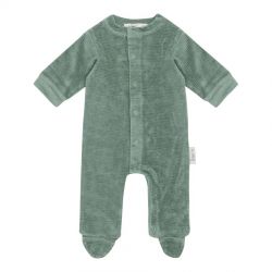 Witlof for Kids Dupačky 62/68 Forrest Green velvet rib