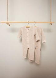 Witlof for Kids Háčkované dupačky 62/68 Soft Sand knitted