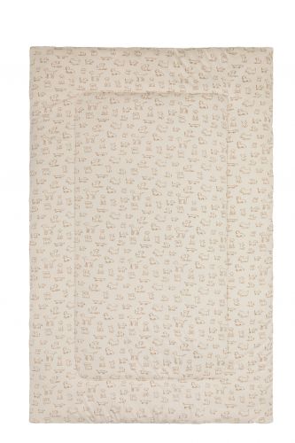 Fillikid Podložka na hraní Jersey dog beige 115×180 cm
