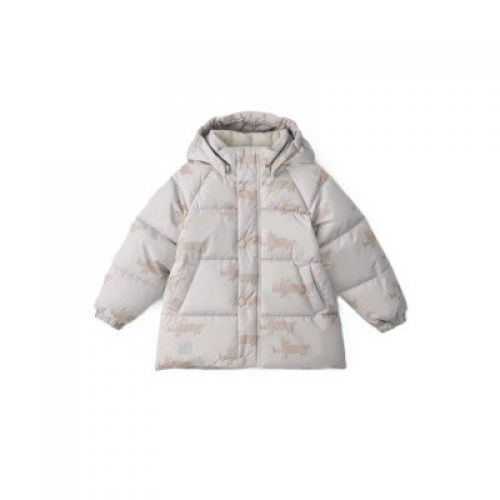 LEOKID Zimní prošívaná bunda Leni Silver Cloud Fluffy vel. 92