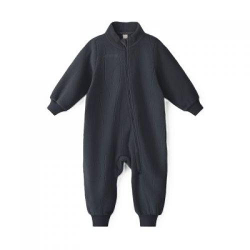 LEOKID Fleecový overal Tilio Carbon Gray vel. 80