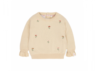 Little Dutch Svetřík pletený Vanilla vel. 86
