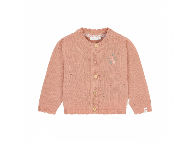 Little Dutch Kardigan pletený Deep Pink vel. 86