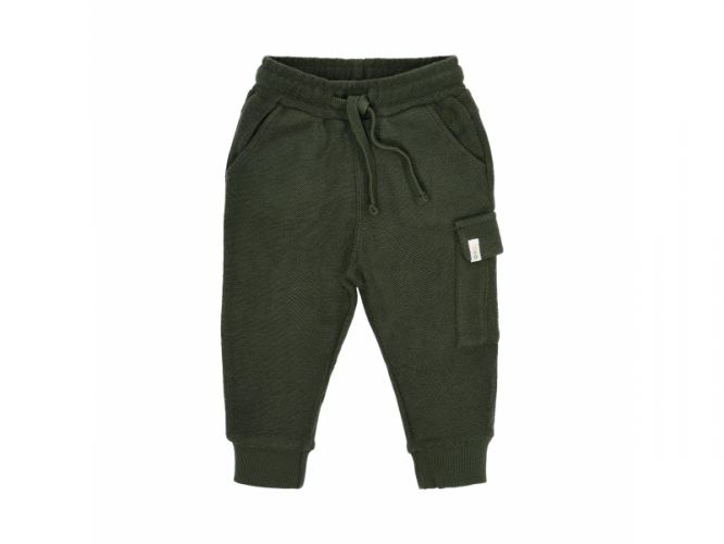 Little Dutch Tepláky Deep Olive vel.74