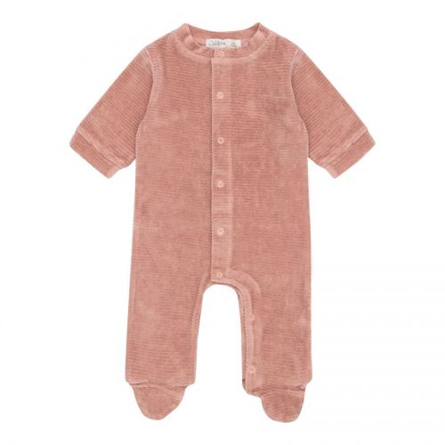 Witlof for kids Dupačky 50/56 Dusty Pink velvet rib