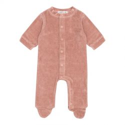 Witlof for Kids Dupačky 50/56 Dusty Pink velvet rib