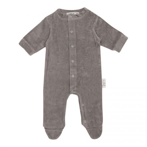 Witlof for kids Dupačky 62/68 Warm Grey velvet rib