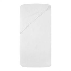 Witlof for kids prostěradlo s volánem Tuck-inn 40 x 80 cm White