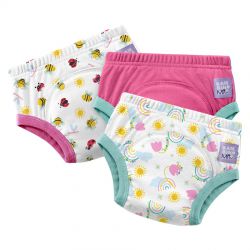 Bambino Mio učící plenky 18-24 měsíců 3 balení, GARDEN PARTY