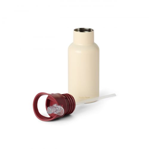 Studio Noos Nerezová láhev na nápoj Small 350ml Krémová