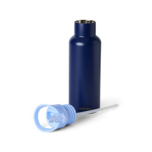 Studio Noos Nerezová láhev na nápoj Medium 500ml Tmavá modrá