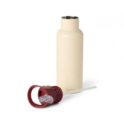 Studio Noos Nerezová láhev na nápoj Medium 500ml Krémová