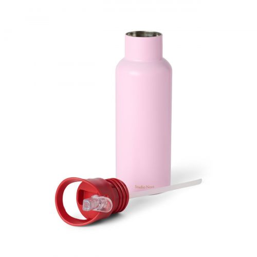 Studio Noos Nerezová láhev na nápoj Medium 500ml Jemná růžová