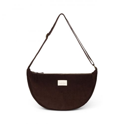 Studio Noos Rib Puffy Adult Fanny Kabelka Dark Brown