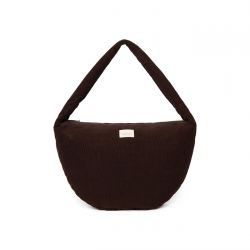 Studio Noos Rib Puffy Cross Body bag Kabelka Dark Brown