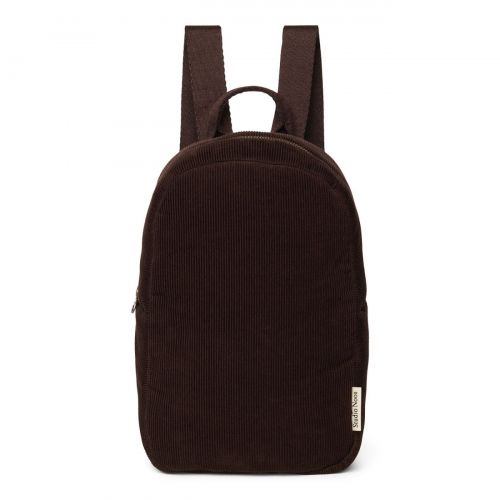 Studio Noos Rib Puffy Mini Backpack Batůžek Dark Brown