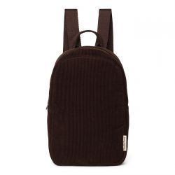 Studio Noos Rib Puffy Mini Backpack Batůžek Dark Brown