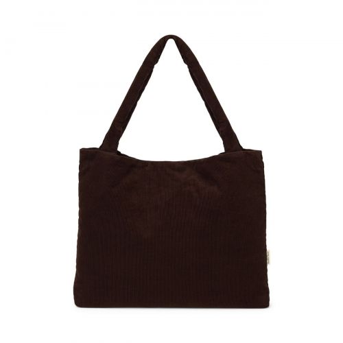 Studio Noos Rib Puffy Mom Bag Dark Brown