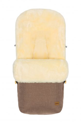 Fillikid Fusak zimní z jehněčí kožešiny Bernina brown