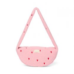 Studio Noos Teddy Mini Cross Body Bag Light Pink Hearts