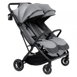 FREEON Kočárek pro dvojčata Twin Plus Grey