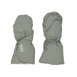 Voksi Baby Mittens meadow green / light grey 1-2y