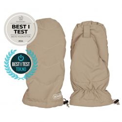 Voksi Rukavice Stroller Mittens 2026 dark sand light grey