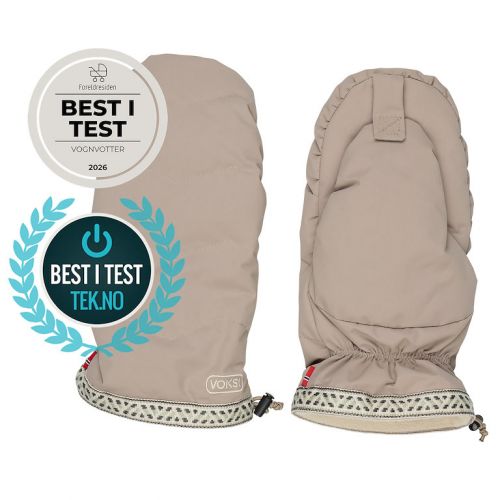 Voksi Rukavice Stroller Mitten Limited clay snow