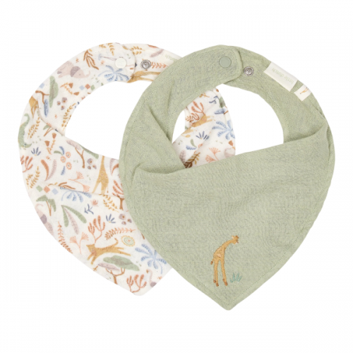 Little Dutch Bryndáček bandana 2 ks Safari Wonders