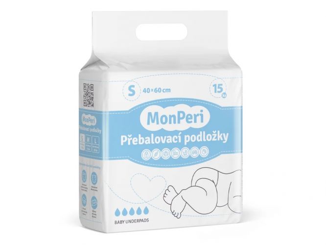 MonPeri Přebalovací podložky S 40x60 (15ks)