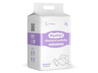 MonPeri Přebalovací podložky L 60x90cm (25ks)