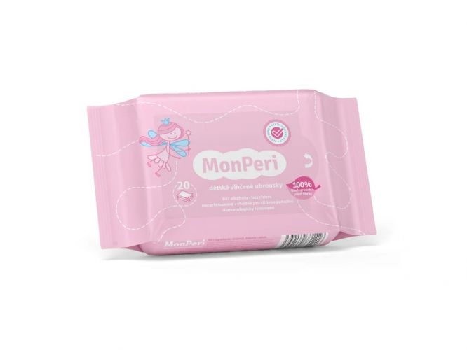 MonPeri Vlhčené ubrousky 20 ks