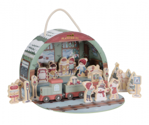 Little Dutch Adventní kalendář Vlakové nádraží