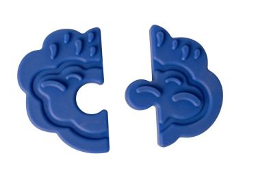 MOMS CARE Senzorické puzzle 2 ks Cloud
