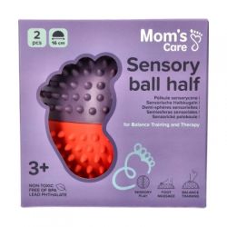 MOMS CARE Senzorické polokoule 2 ks Pink & Purple