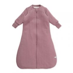 LODGER Spací pytel s rukávy Solid Mauve vel. 50/62