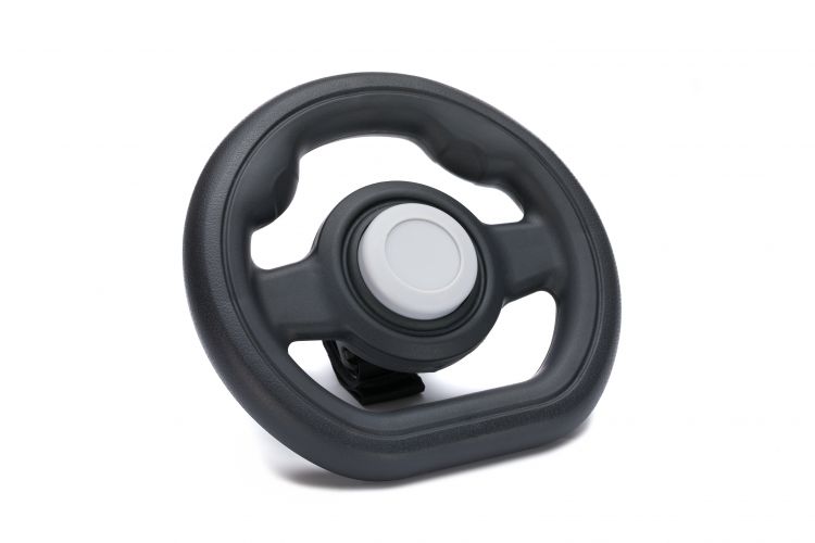 Fillikid Interaktivní volant do kočárku s pískací funkcí black
