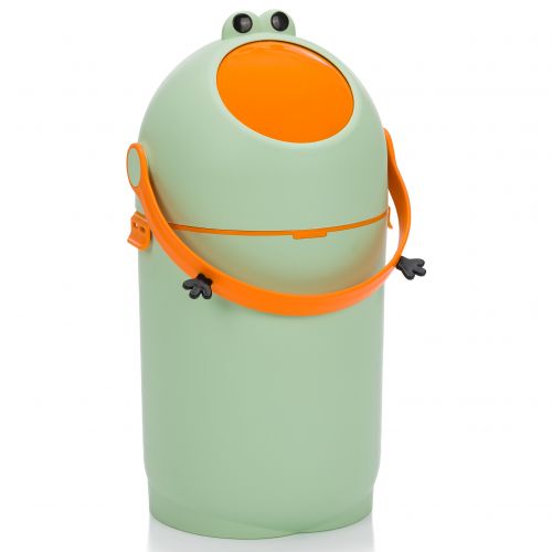 Koš na pleny Frog green - orange