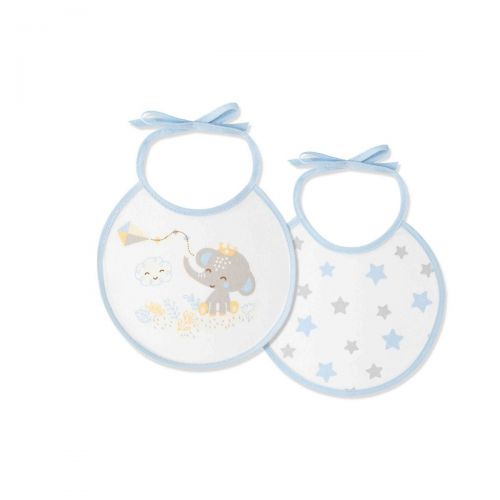 INTERBABY | BRYNDÁK SLONÍK 20x20 - 2 KS - modrý