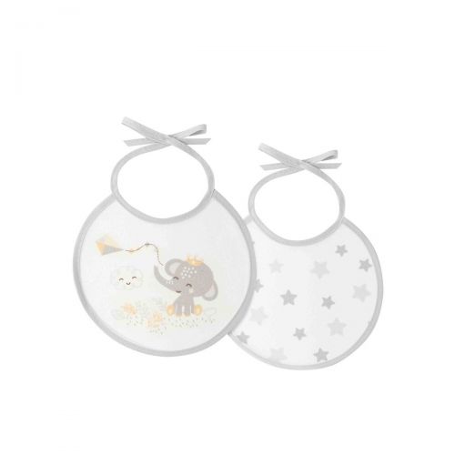 INTERBABY | BRYNDÁK SLONÍK 20x20 - 2 KS - šedý