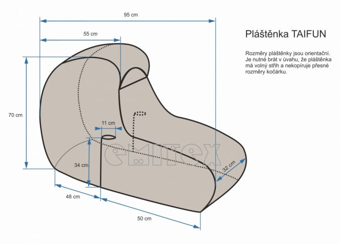 Emitex Pláštěnka Tornado Taifun