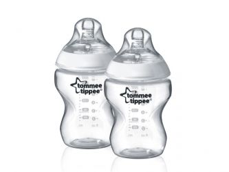Tommee Tippee Kojenecká láhev C2N, 2ks 260ml, 0+m