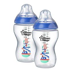 Tommee Tippee Kojenecká láhev s obrázky, 2ks, 340ml, 3+m kluk