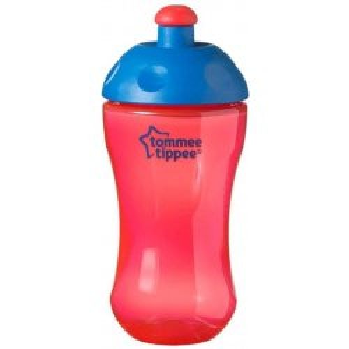 Tommee Tippee Sportovní láhev 300ml 36m+ Basic malinová